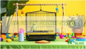 tips for baby parakeet owners