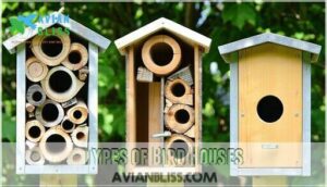 types of bird houses