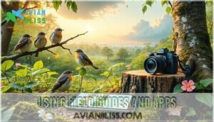 using field guides and apps