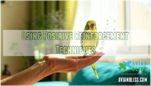 using positive reinforcement techniques