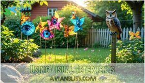 using visual deterrents