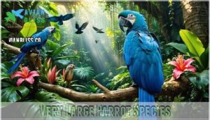 very large parrot species