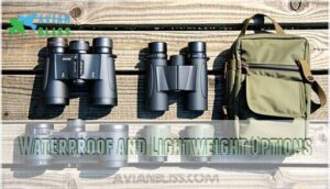 waterproof and lightweight options