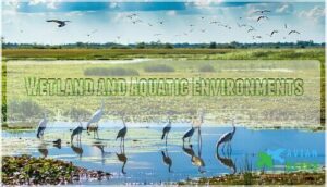 wetland and aquatic environments