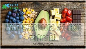 what other foods are toxic to birds