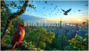 where do birds live where do birds live