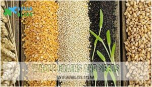 whole grains and seeds