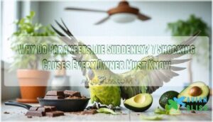 why do parakeets die suddenly