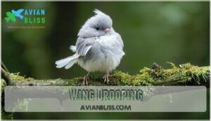 wing drooping