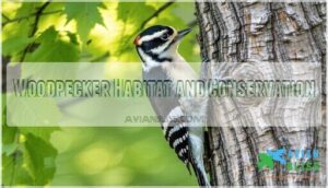 woodpecker habitat and conservation