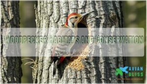 woodpecker habitats and conservation
