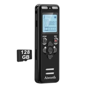 136GB Digital Voice Recorder Voice B07KBWN8L1