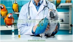 annual bloodwork for birds annual bloodwork for birds