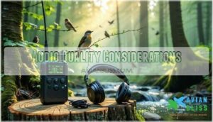 audio quality considerations
