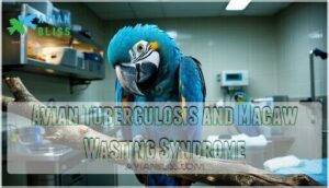 avian tuberculosis and macaw wasting syndrome