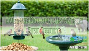 avoiding common mistakes in bird feeding