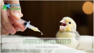 avoiding overfeeding