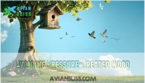 avoiding pressure-treated wood