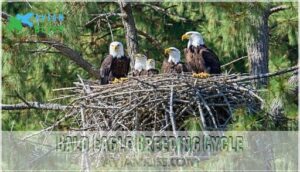 bald eagle breeding cycle bald eagle breeding cycle