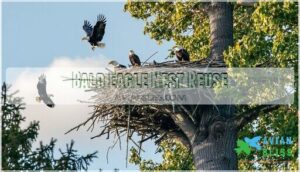 bald eagle nest reuse bald eagle nest reuse