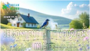 be content with your lot in life