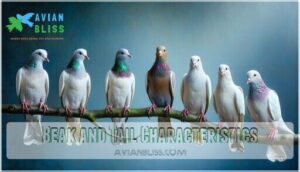 beak and tail characteristics beak and tail characteristics