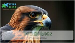 beak and talons