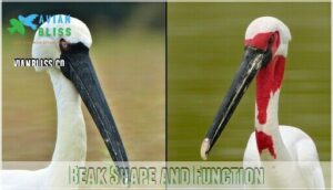 beak shape and function