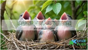 begging calls importance