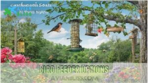 bird feeder options