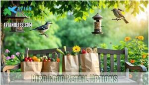 bird food retail options