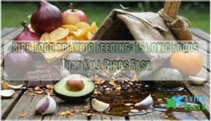 bird food to avoid feeding