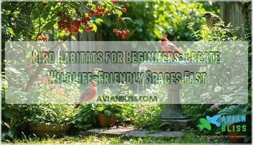 Bird Habitats for Beginners: Create Wildlife-Friendly Spaces Fast
