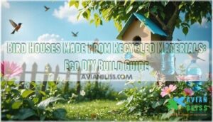 bird houses made from recycled materials