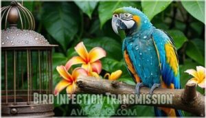 bird infection transmission