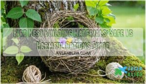 bird nest building materials