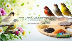 bird seed preferences