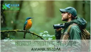 birding attire and gear tips