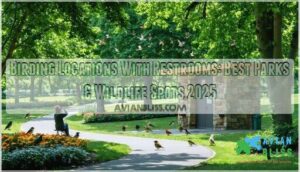 birding locations with restrooms