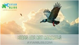birds are not mammals