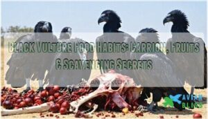 black vulture food habits
