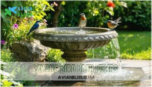 buying bird bath pumps
