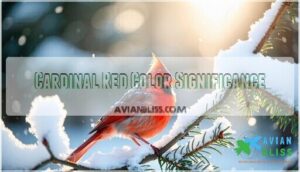 cardinal red color significance