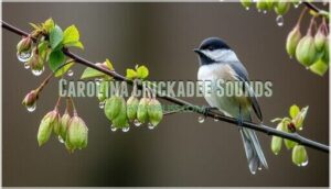 carolina chickadee sounds