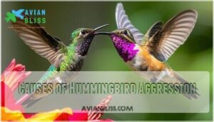 causes of hummingbird aggression