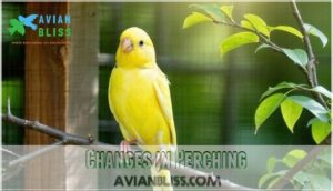 changes in perching