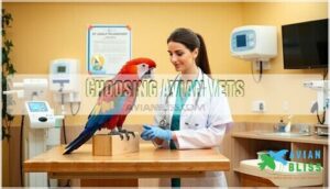 choosing avian vets