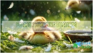 common duckling ailments