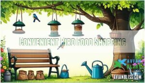 convenient bird food shopping