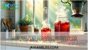 cooling and storage guidelines